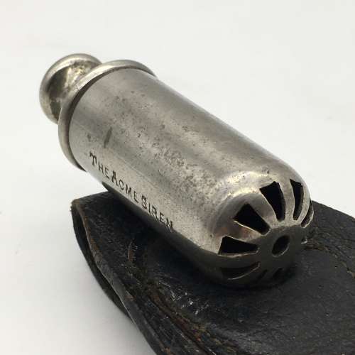 Scarce - Antique `The Acme Siren` Whistle (Hudson`s Patent)