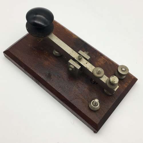 Antique Telegraph `Morse Code` Key