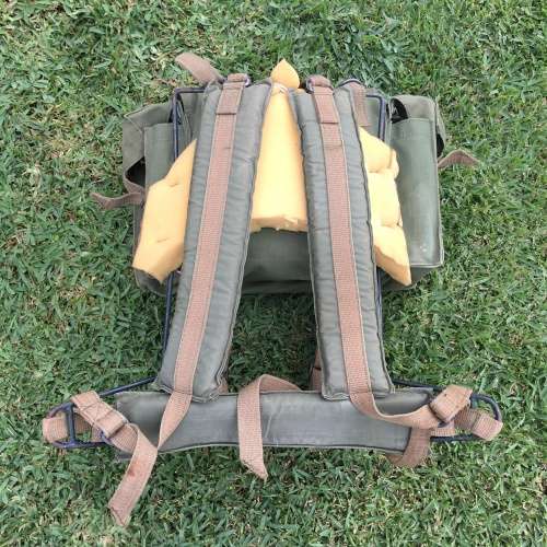 Scarce `US Marine Corps` Field/Backpack with Metal Frame (WW1/Korean War)