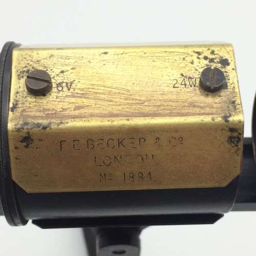 Antique Microscope or Scientific Instrument (F.E. Becker and Co.)