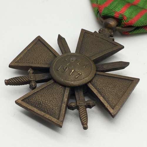 WW1 - French `Croix de Guerre` Medal