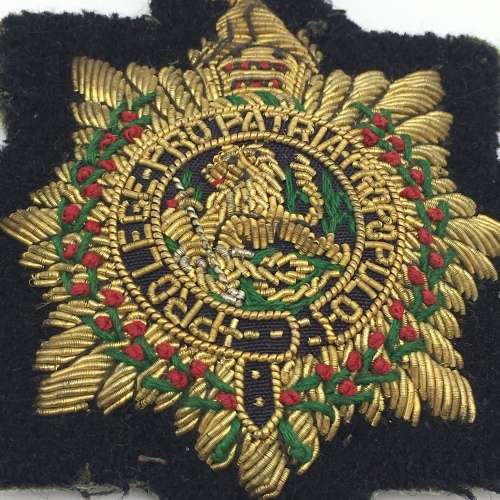 Zimbabwe Police Officers Bullion Cap Badge