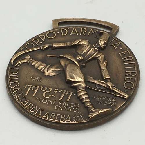 Pre-WW2 Scarce Italian `Ethiopian/Somaliland` Campaign Medal