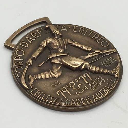 Pre-WW2 Scarce Italian `Ethiopian/Somaliland` Campaign Medal
