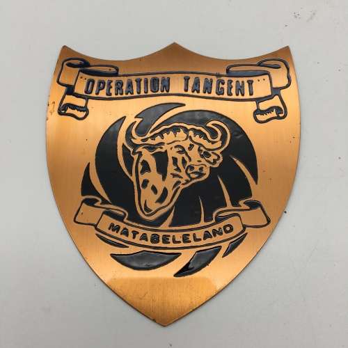 Rhodesia - Five Operational Copper Plaques