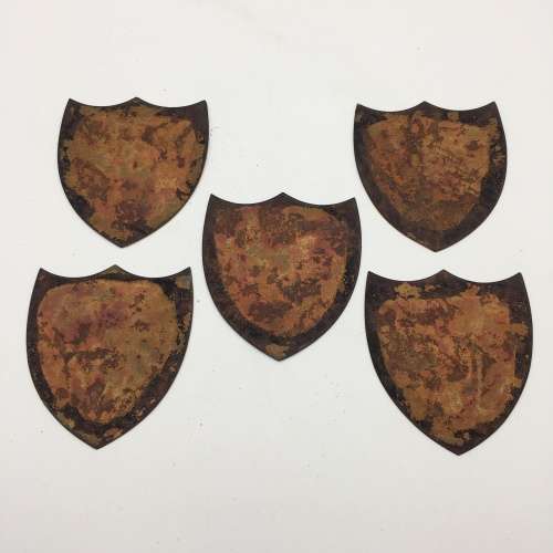 Rhodesia - Five Operational Copper Plaques