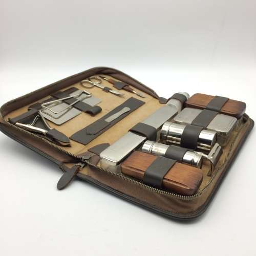 Vintage Mens Toiletry Vanity Case