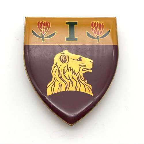 SADF - `1 Regiment De La Rey` Shoulder Flash (3 Pins)