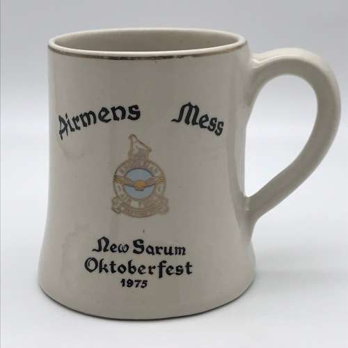 Rhodesia - `R.A.F. Airmens Mess - New Sarum` Beer Tankard