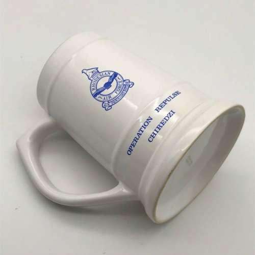 Rhodesia - `Rhodesian Air Force - Operation Repulse` Beer Tankard