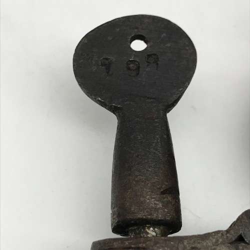 Antique Iron Shackles or Handcuffs