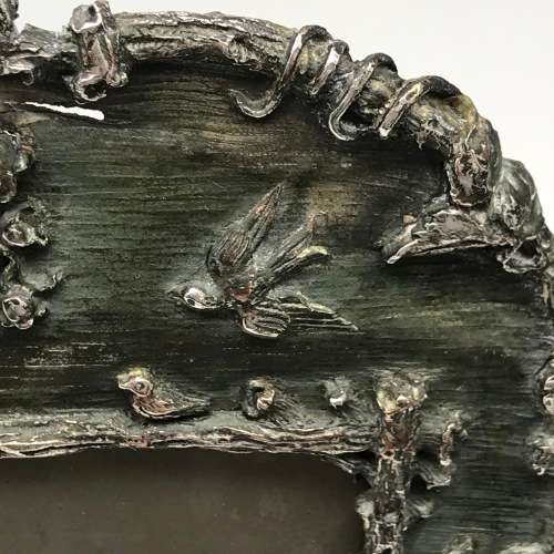 Antique `Cherubs, Birds, Squirrels` Photo Frame