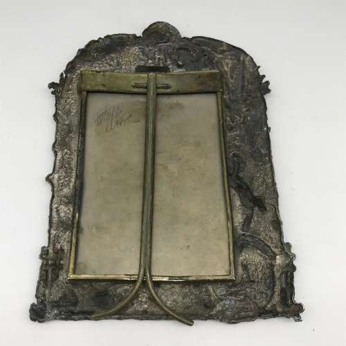 Antique `Cherubs, Birds, Squirrels` Photo Frame
