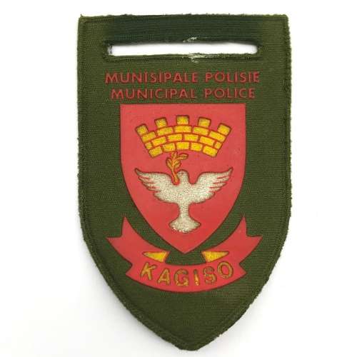 Old South African `Kagiso Municipal Police` Shoulder Flash