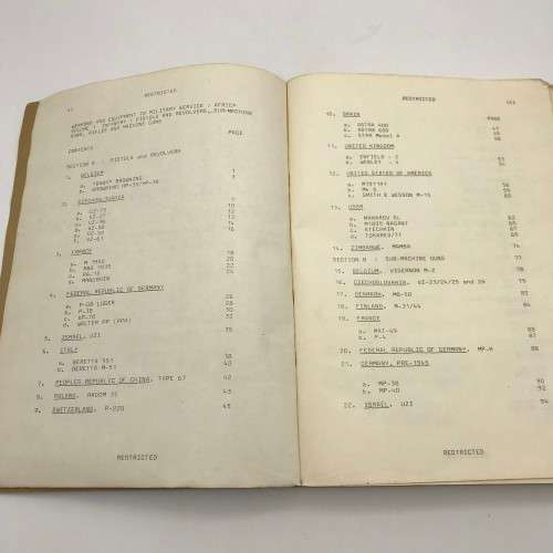 S.A. Border War (Restricted) `Weapons and Equipment` Manuel