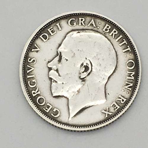 Scarce `POW/Trench Art` Silver Coin (1st S.A. Rifles Nyasaland 1916) (for Hans)