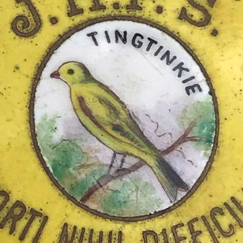 Vintage `Jeppe High Preparatory School` Enamel Badge (Tingtinkie)