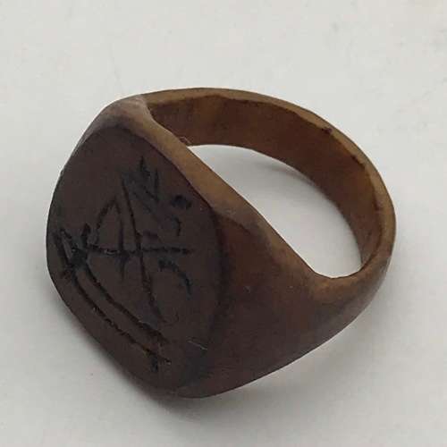 Scarce `POW/Trench Art` Ring (Natal Carbineers)