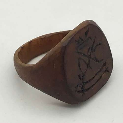 Scarce `POW/Trench Art` Ring (Natal Carbineers)