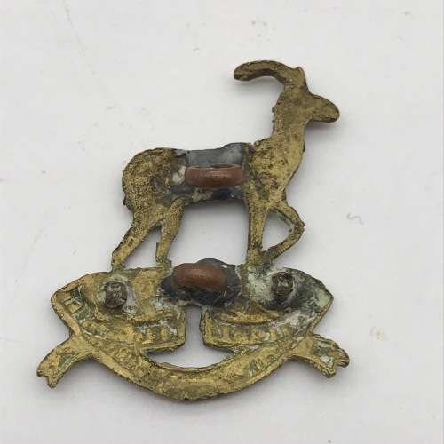 South Africa - WW2 `Pretoria Regiment` Collar Badge (Cast)