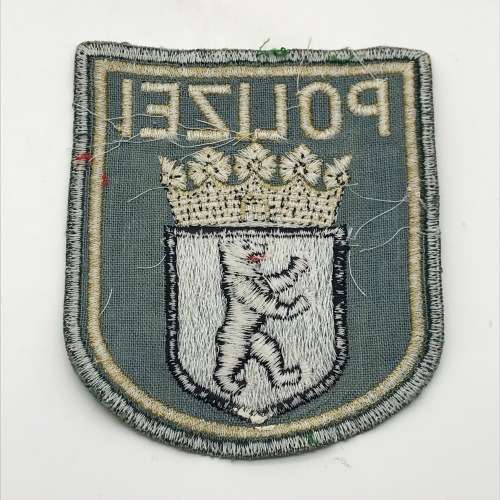 Germany - Berlin `POLIZEI` Shoulder Patch