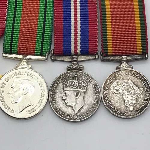 WW2 - Group of Six Miniature Medals