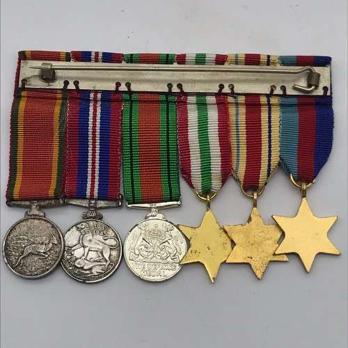 WW2 - Group of Six Miniature Medals