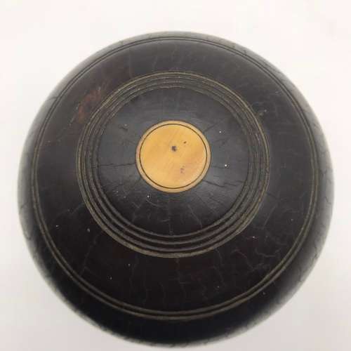 Early Wooden & Silver `Lawn Bowls` Trophy (Col. R.K. McWilliam O.B.E.)