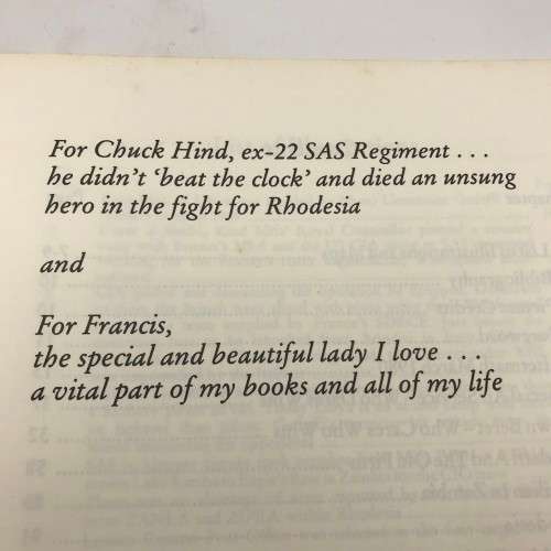 `SEE YOU IN NOVEMBER - (With very interesting personal note)