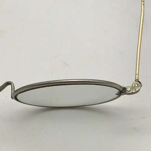 Antique `Saddle Bridge` Spectacles (Cased)