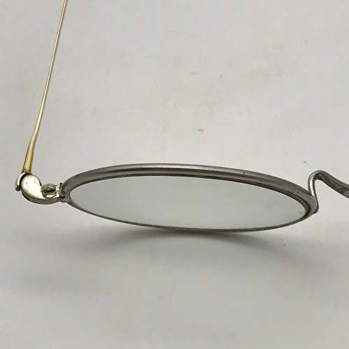 Antique `Saddle Bridge` Spectacles (Cased)
