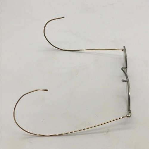 Antique `Saddle Bridge` Spectacles (Cased)