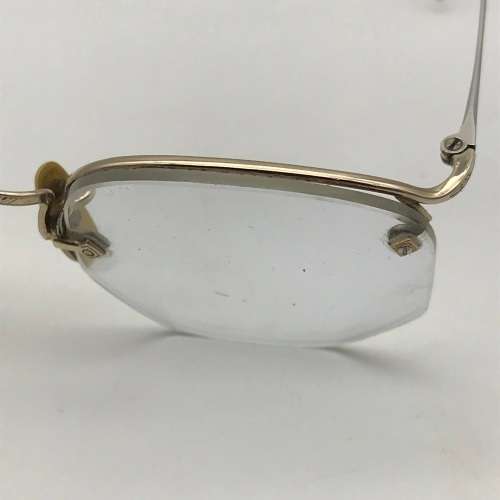 Early Retro Gold-Tone Spectacles (Cased)