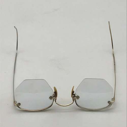 Early Retro Gold-Tone Spectacles (Cased)