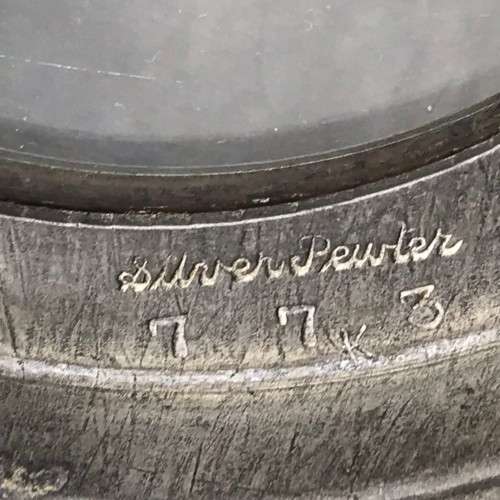 Vintage Pewter `Glass Bottom` Tankard (19TH HOLE)