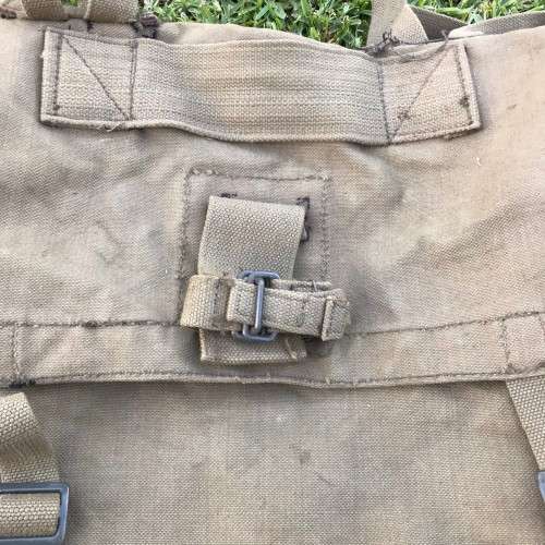 SA Army Large 1960`s Canvas Backpack