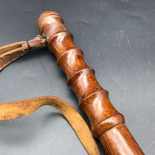 Rhodesia - Early `B.S.A.P.` Truncheon/Baton (Named on Strap