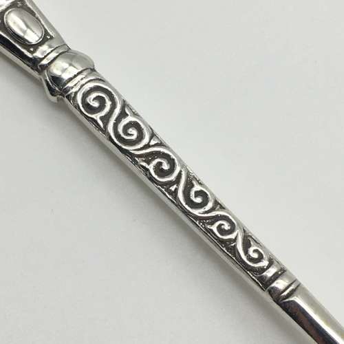 Solid Silver `Bowls` Trophy Spoon (20g)