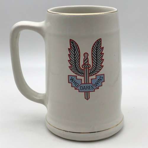 Rhodesia - Scarce `SAS - C. SQUADRON` Beer Tankard