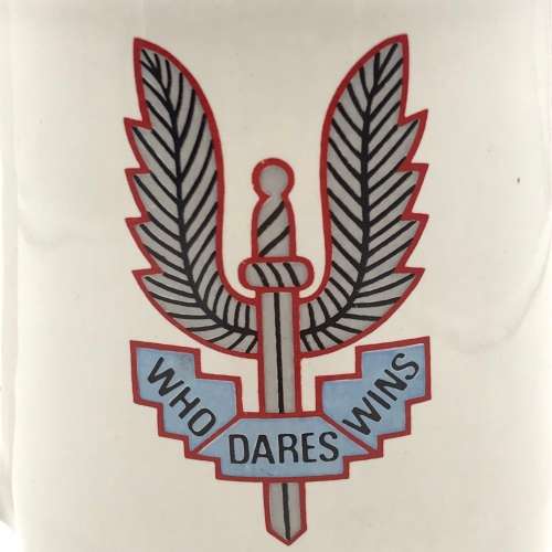 Rhodesia - Scarce `SAS - C. SQUADRON` Beer Tankard
