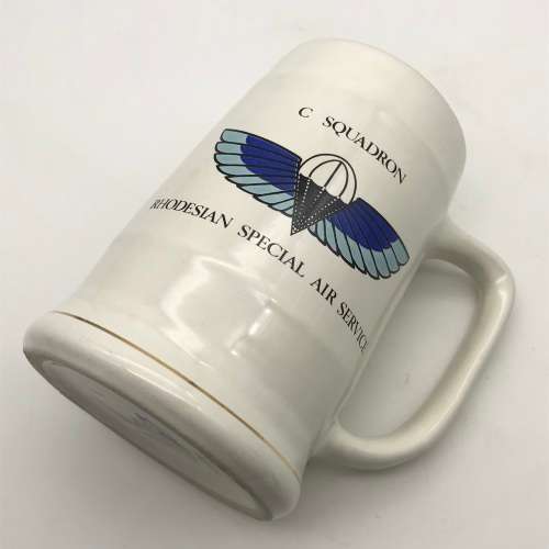 Rhodesia - Scarce `SAS - C. SQUADRON` Beer Tankard