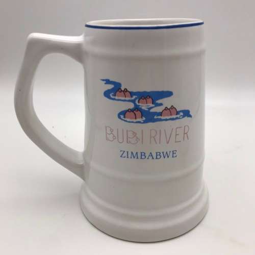 Zimbabwe - `Gwaai River Hotel` & `Lion & Elephant Motel` Beer Tankards