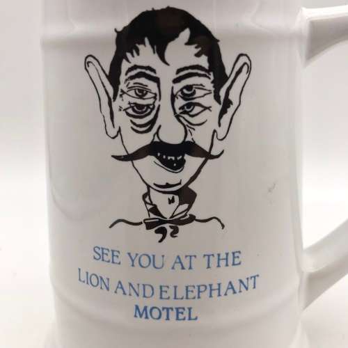 Zimbabwe - `Gwaai River Hotel` & `Lion & Elephant Motel` Beer Tankards