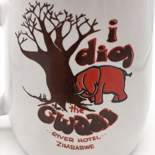 Zimbabwe - `Gwaai River Hotel` & `Lion & Elephant Motel` Beer Tankards