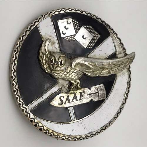 South Africa - Rare Large `31 Squadron` WW2 SAAF Enamel Badge