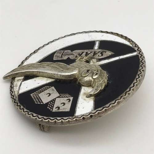 South Africa - Rare Large `31 Squadron` WW2 SAAF Enamel Badge