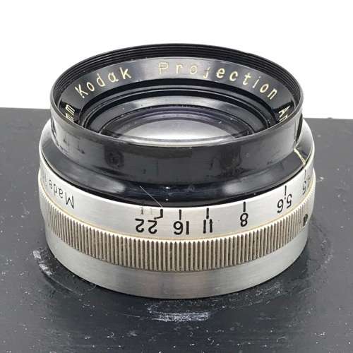 Vintage `Kodak Projection Anastigmat f:4,5. 135mm` Enlarging Lens