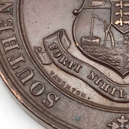 Antique `Southend-On-Sea School Attendance Medal (1908)