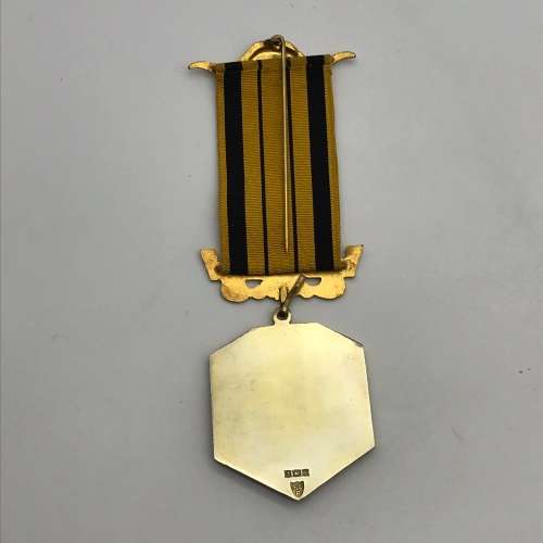 Northern Rhodesia - Solid Silver & Enamel `R.A.O.B.` Medal (Kafue River Lodge)