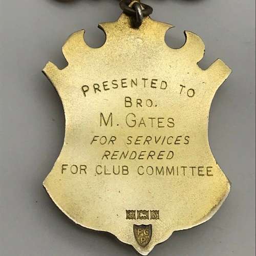 Northern Rhodesia - Solid Silver & Enamel `R.A.O.B.` Medal